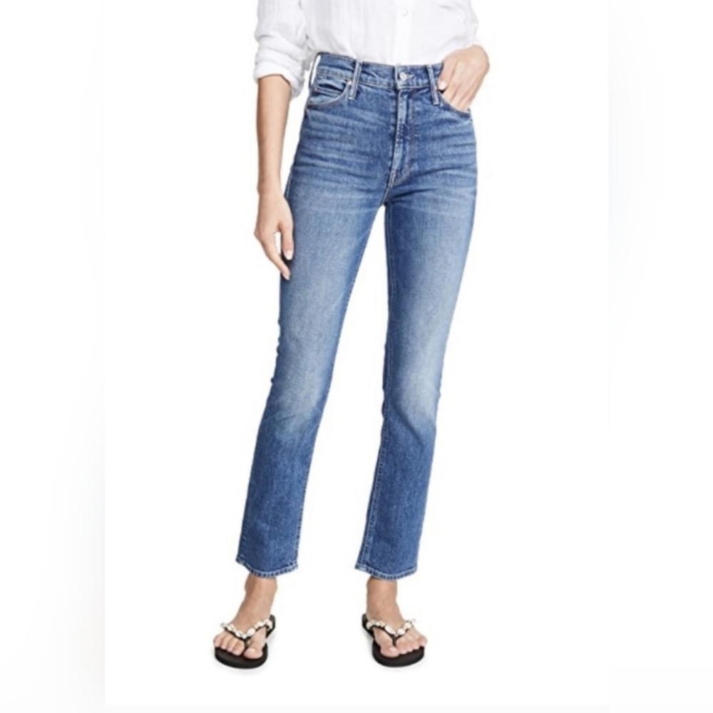 MOTHER SUPERIOR The Dazzler Cowboys Don't Cry Straight Leg Jeans Size 28 - Picture 11 of 11